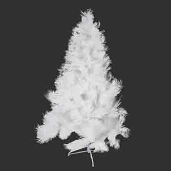 台灣製4尺/4呎(120cm)特級白色松針葉聖誕樹裸樹 (不含飾品)(不含燈)