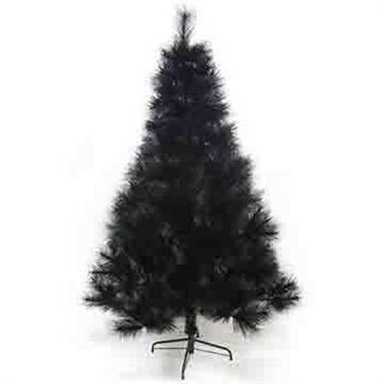 台灣製5尺/5呎(150cm)特級黑色松針葉聖誕樹裸樹 (不含飾品)(不含燈)