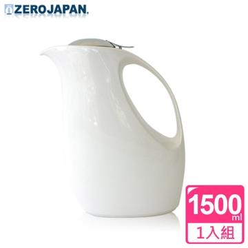 【ZERO JAPAN】企鵝冷熱陶瓷壺（白）1500cc