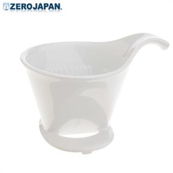 【ZERO JAPAN】典藏陶瓷咖啡漏斗（大）（白）