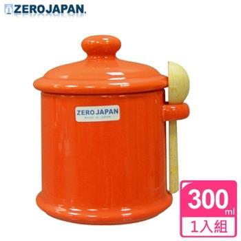 【ZERO JAPAN】陶瓷儲物罐（蘿蔔紅）300ml