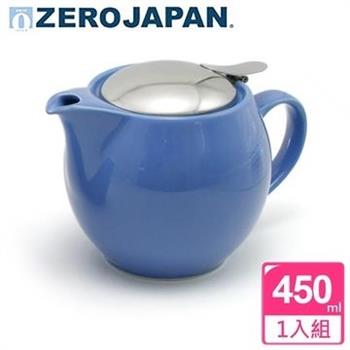 【ZERO JAPAN】典藏陶瓷不鏽鋼蓋壺（藍苺）450cc