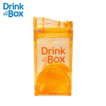 「加拿大Drink in the box 」兒童戶外方形吸管杯－水果橘