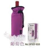Pulltex葡萄酒束口保冷袋/紫purple