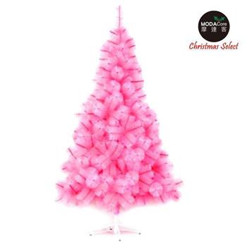 摩達客台灣製6尺/6呎(180cm)特級粉紅色松針葉聖誕樹裸樹 (不含飾品)(不含燈)
