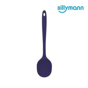 【韓國sillymann】 100%鉑金矽膠精品一體成型拌炒勺（藍）