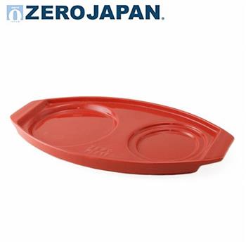 【ZERO JAPAN】陶瓷典雅造型托盤（蕃茄紅）