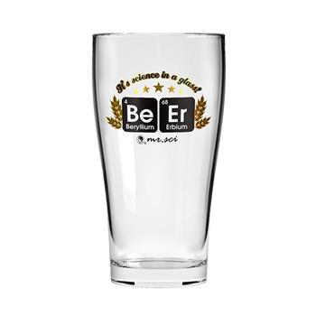 賽先生科學工廠－BeEr 化學元素啤酒杯 620ml