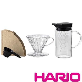 HARIO V60感溫變色咖啡壺組 VDSS－3012－B