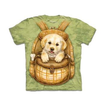 【摩達客】自然純棉系列 背包狗狗 T恤
