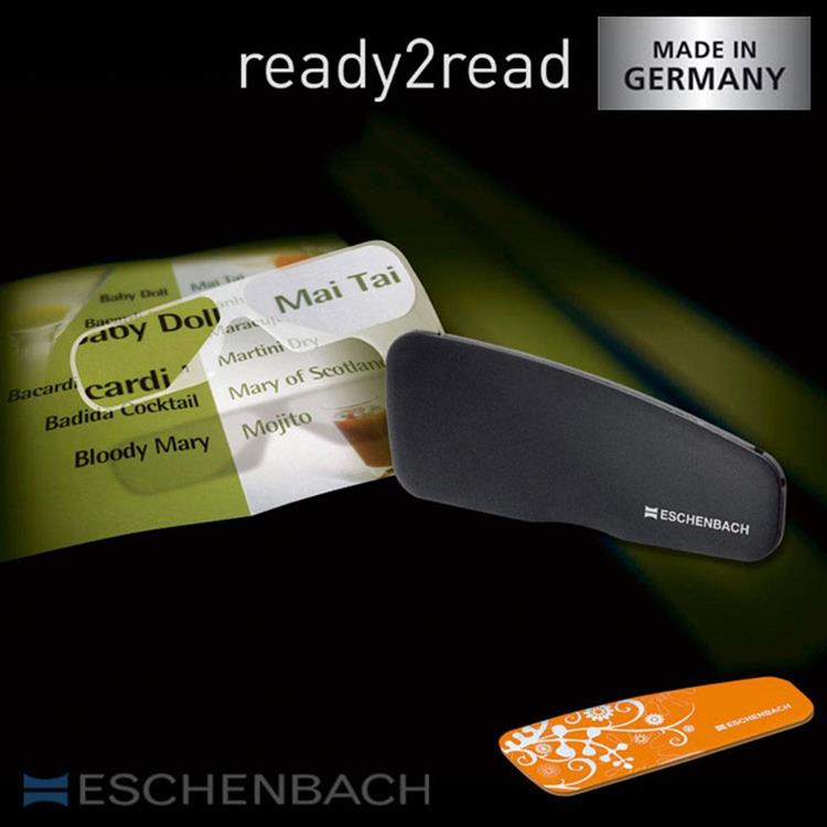 【德國 Eschenbach 宜視寶】ready2read 德國製手持式隨身型老花眼鏡 （共4色 2種度數）