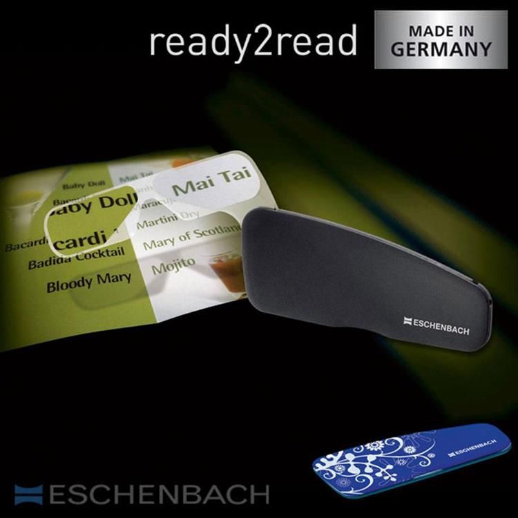 【德國 Eschenbach 宜視寶】ready2read 德國製手持式隨身型老花眼鏡 （共4色 2種度數）