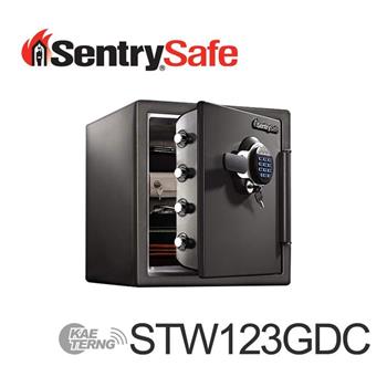Sentry Safe 電子密碼鎖防火防水金庫（中）STW123GDC