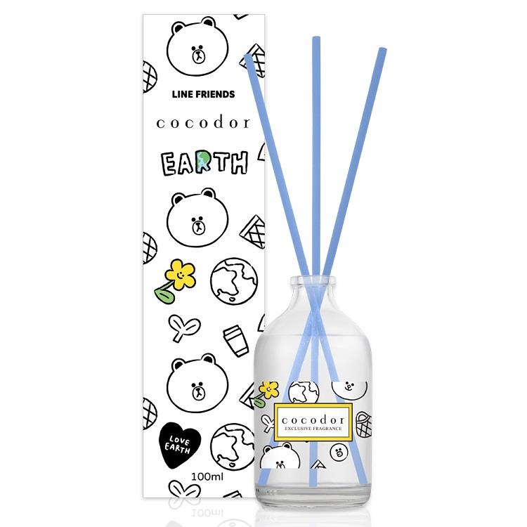 cocodor LINE FRIENDS Green Day系列擴香瓶100ml－湛藍大海 - 湛藍大海