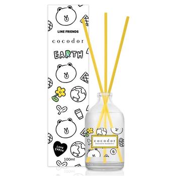 cocodor LINE FRIENDS Green Day系列擴香瓶100ml－純淨皂香