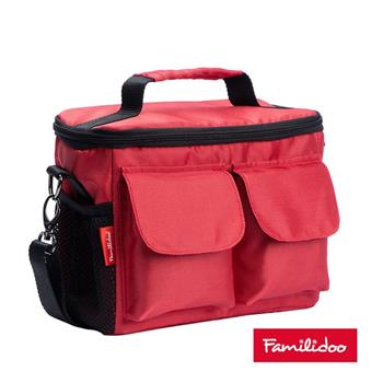 【Familidoo 法米多】保溫保冷袋（紅色） 便當袋 野餐袋 含肩背帶