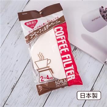日本製Kyowa酸素漂白咖啡濾紙－2~4杯用－50枚入×6包