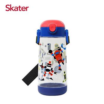 Skater PET吸管水壺（480ml）機器戰士