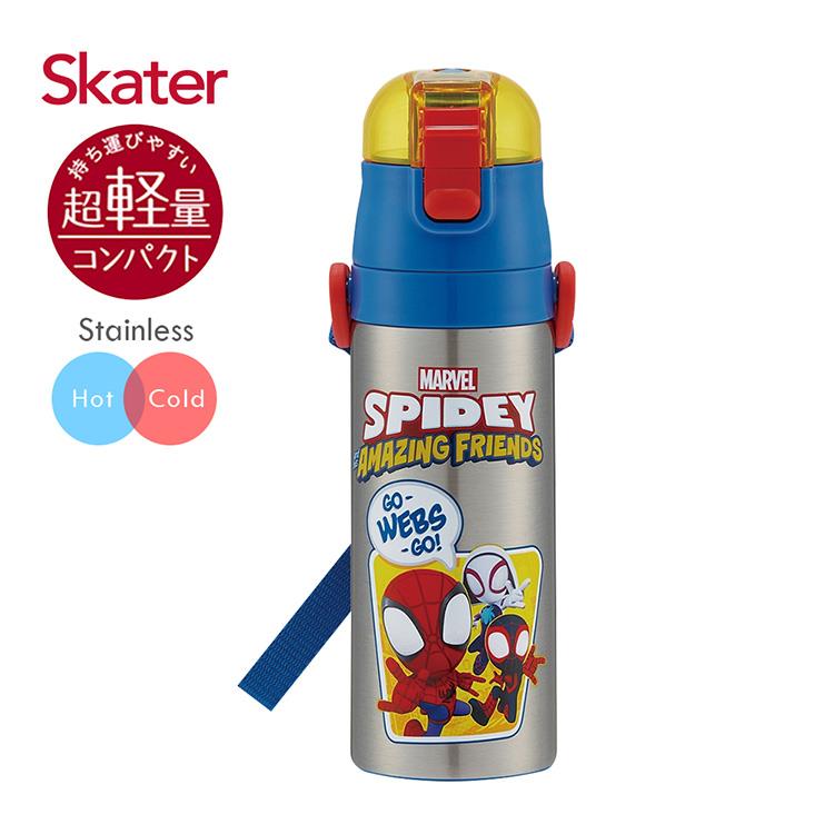 Skater不鏽鋼直飲保溫水壺（470ml） 蜘蛛人Spidey