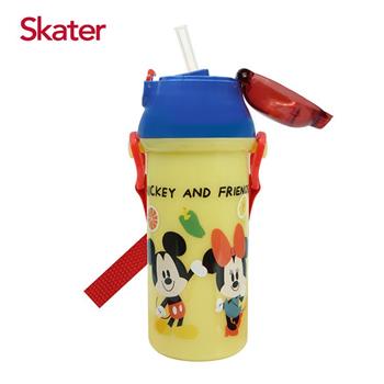 Skater吸管銀離子水壺（480ml）Mickey & Friends