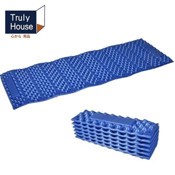 【Truly House】超輕量加厚耐壓蛋巢型折疊防潮墊/蛋巢睡墊（兩色任選）