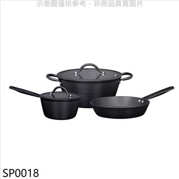 西華 GALAXY LINE高級不沾5件鍋組鍋具【SP0018】