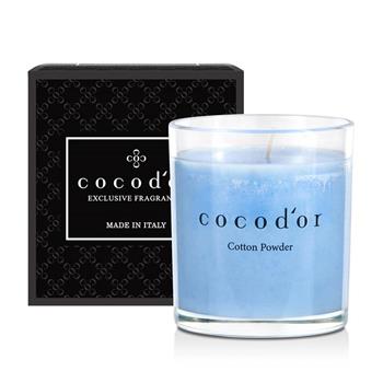 cocodor-香氛精油蠟燭130g-純棉花絮