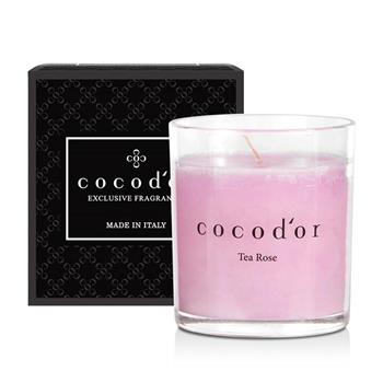 cocodor-香氛精油蠟燭130g-玫瑰花茶