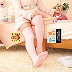 日本 SUNFAMILY 發熱保暖舒緩保濕五趾襪粉紅色