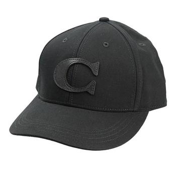 COACH 棉質棒球帽－黑