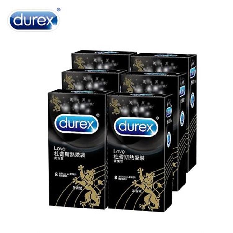 【Durex 杜蕾斯】熱愛裝王者型保險套8入＋激情裝12入