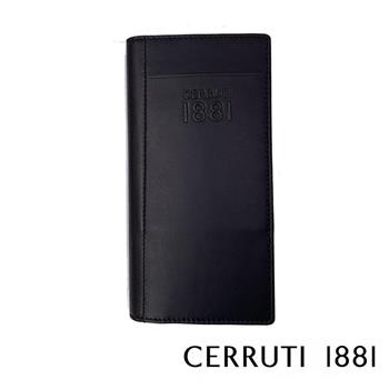 【CERRUTI 1881】限量2折 頂級義大利小牛皮12卡長夾 全新專櫃展示品（CEPU05715M）