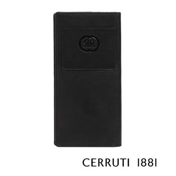 【CERRUTI 1881】限量2折 頂級義大利小牛皮12卡長夾 全新專櫃展示品（CEPU05708M）