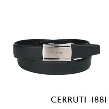 【CERRUTI 1881】限量2折 頂級義大利小牛皮皮帶 全新專櫃展示品（CECT05472M）