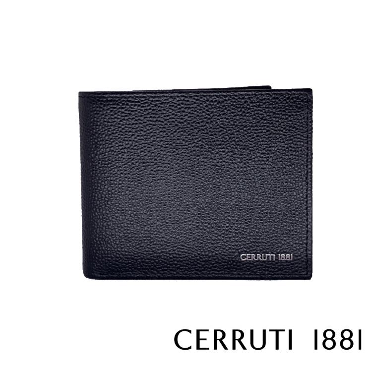 【CERRUTI 1881】限量2折 頂級義大利小牛皮12卡皮夾 全新專櫃展示品（CEPU05400M）