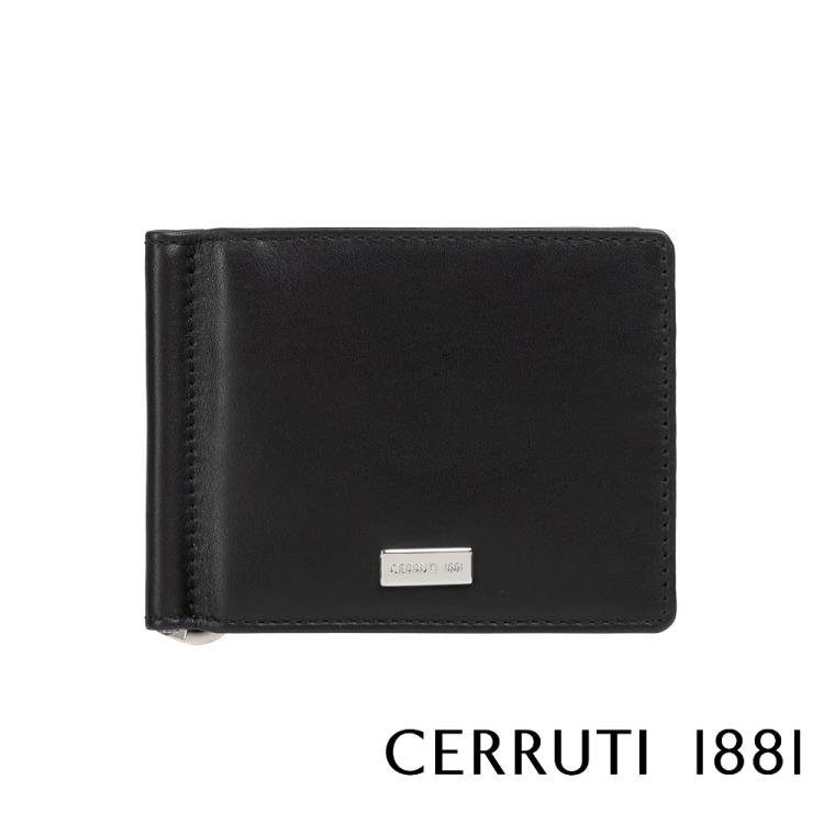 【CERRUTI 1881】限量2折 頂級義大利小牛皮6卡式附鈔票夾皮夾 全新專櫃展示品（CEPU05429M）