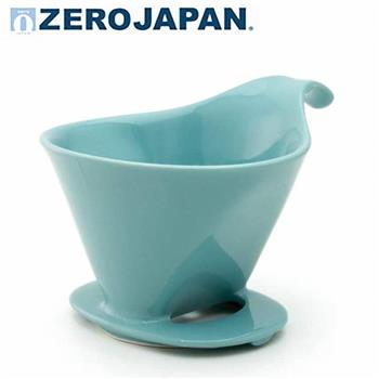 【ZERO JAPAN】典藏陶瓷咖啡漏斗（大）（湖水藍）