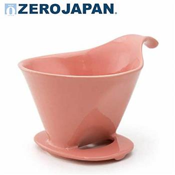 【ZERO JAPAN】典藏陶瓷咖啡漏斗(大)(珊瑚粉)