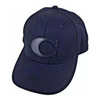 COACH 素面棒球帽－深藍