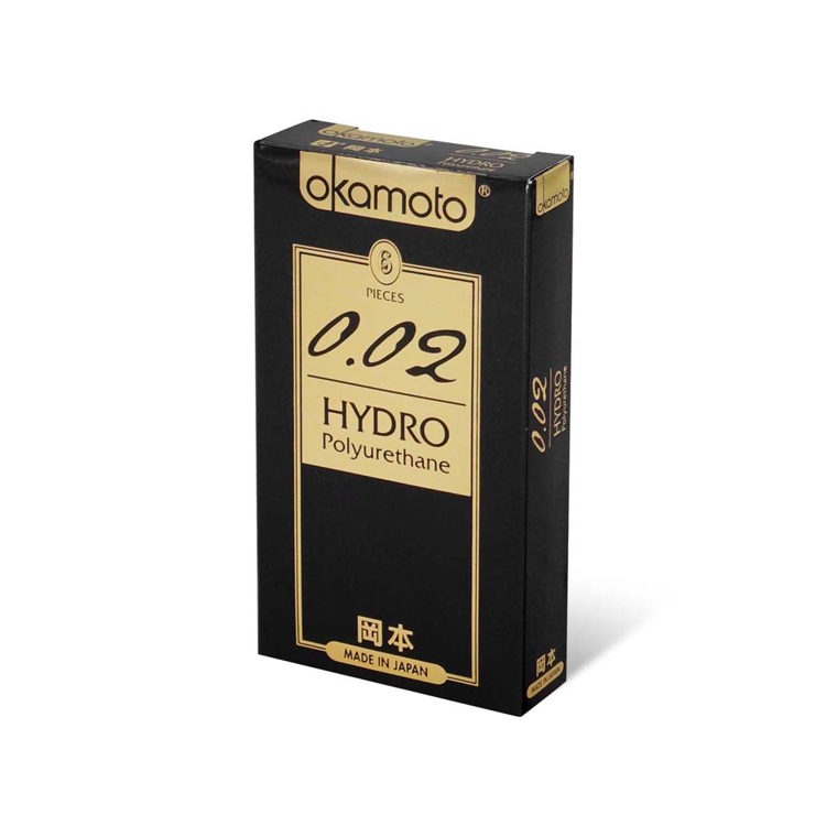 岡本 002 HYDRO水感勁薄保險套6入《日藥本舖》