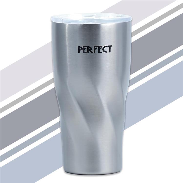 PLUS PERFECT晶鑽316不鏽鋼陶瓷冰霸杯－600ml－2入