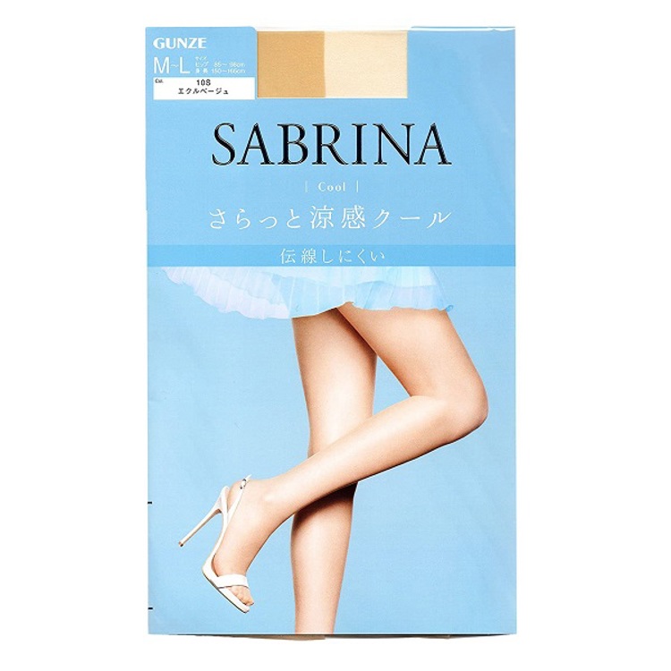SABRINA 新涼感吸汗絲襪L-LL米膚《日藥本舖》