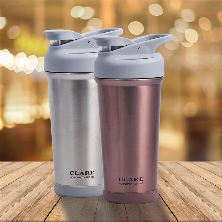 CLARE 316不鏽鋼陶瓷冰霸杯-750ml-1支 - 玫瑰金