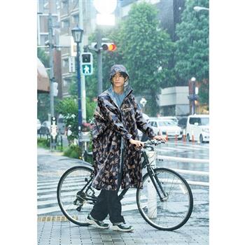 日本Wpc. R1122-LF 藍蒲新葉ﾘｰﾌ 機車、自行車手背延伸雨衣