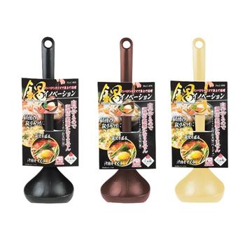【日本PEARL LIFE】耐熱直立站立式湯勺(3色可選) 勺子 湯匙