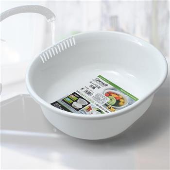 日本製橢圓形洗菜盆-3入