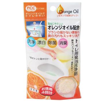 日本製橘子馬桶清潔碇-10g(4入×5包)