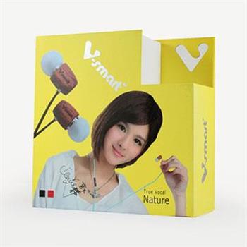 V－smart EP－106－R Nature 自然人聲高音質入耳式耳機