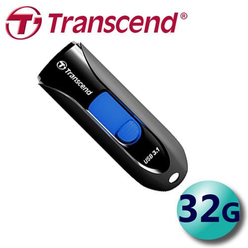 Transcend 創見 32GB JF790 USB3.1 隨身碟 - 黑色