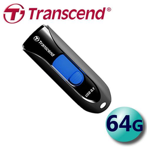 Transcend 創見 64GB JF790 USB3.1 隨身碟 - 黑色